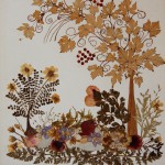 דף מתוך אלבום פרחים מיובשים אשר מתייחס לאתר קדוש לצליינים (קבר דוד) ולא לצמח מסוים פרחים מיובשים 2א