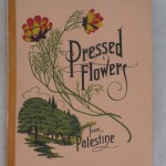 צילום כריכת קרטון של אלבומים שבהם הדגש הוא על צמחים מסוימים. פרחים מיובשים 4ב